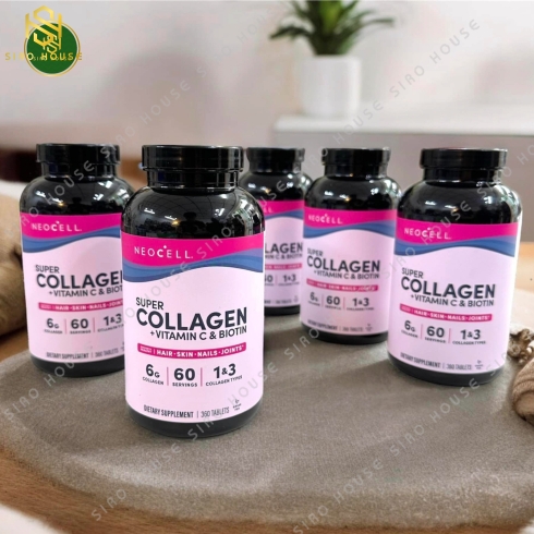 [New] Viên uống collagen NEOCELL Super Collagen +C 