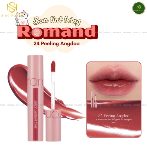 Son tint lì ROMAND Juicy Lasting Tint #24 Pelling Angdoo
