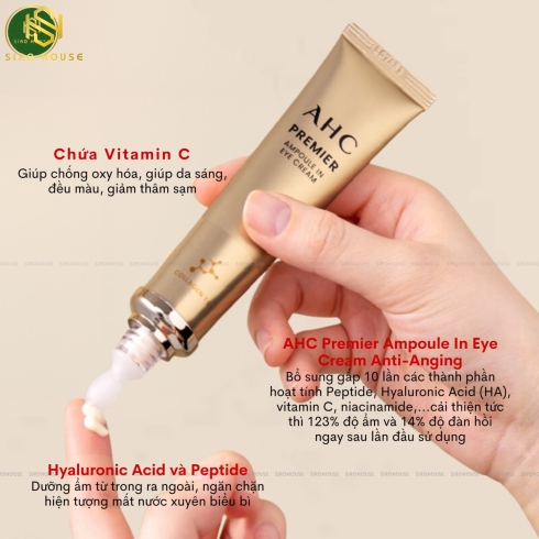  Kem dưỡng mắt AHC Premier Ampoule In Eye Cream Collagen T4 40mL 
