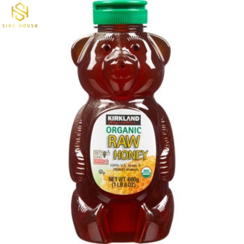  Mật ong gấu KIRKLAND Organic Raw Honey Kirkland 680g