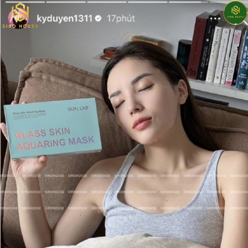 Mặt nạ SKIN LAB Glass Skin Aquaring Mask 30g 