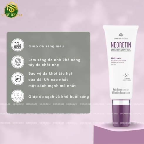 Kem Chống Nắng NEORETIN Discrom Control SPF50 40ml 