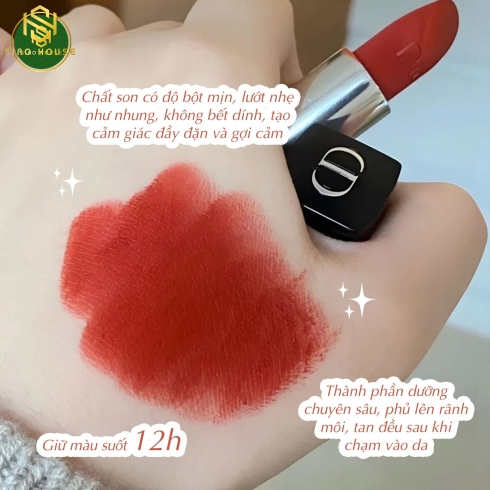 Son sáp DIOR Rouge Velvet 3.5g