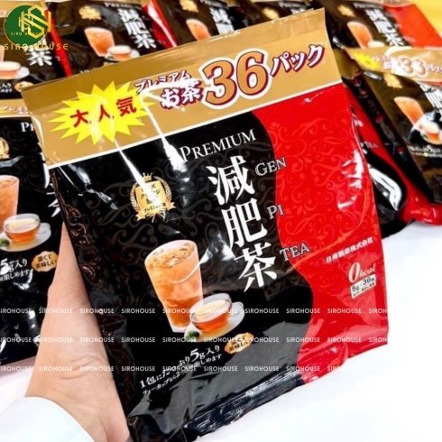  Trà giảm mỡ HAYARI Genpi Tea Premium 36 túi lọc + Tặng 1 gói nhỏ 7 túi lọc