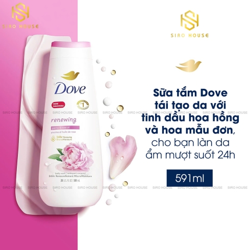  Sữa tắm dưỡng thể DOVE 591ml