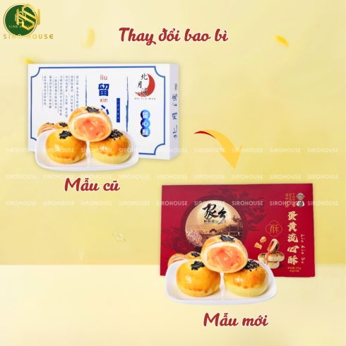  Bánh trứng muối chảy LIU XIN SU 270g