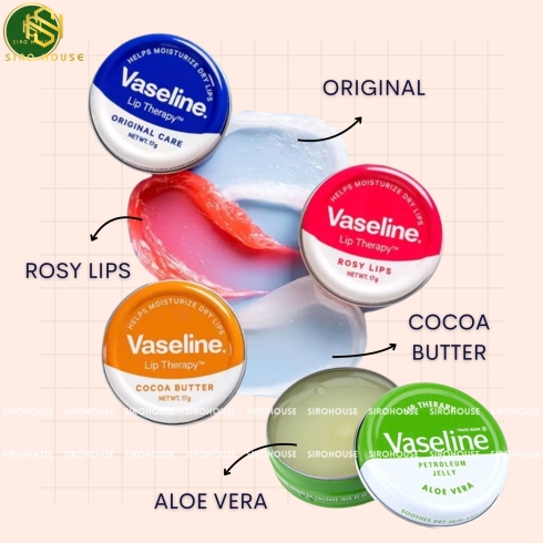 Sáp dưỡng môi VASELINE Lip Therapy  hộp thiếc 20g.