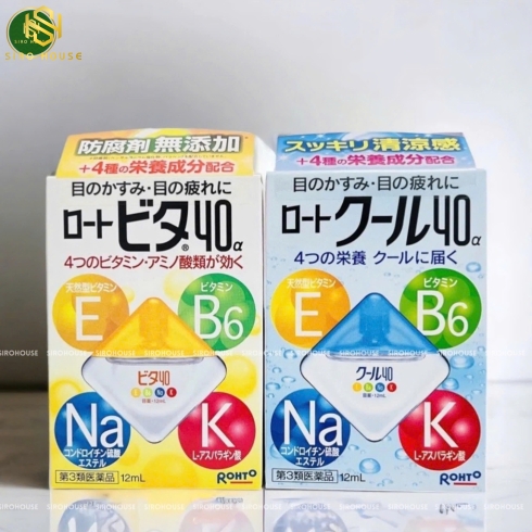  Thuốc Nhỏ Mắt Rohto Vita Nhật Bản 12ml
