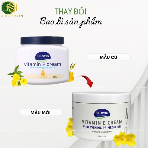 Kem dưỡng ẩm REDWIN Vitamin E Cream 300g 