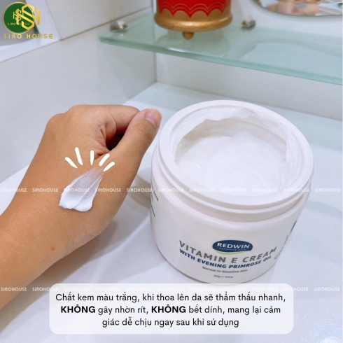 Kem dưỡng ẩm REDWIN Vitamin E Cream 300g 