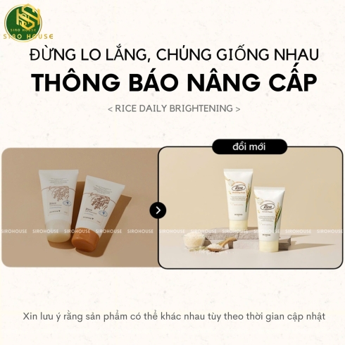 Sữa rửa mặt gạo SKINFOOD Rice Cleansing Foam 150mL