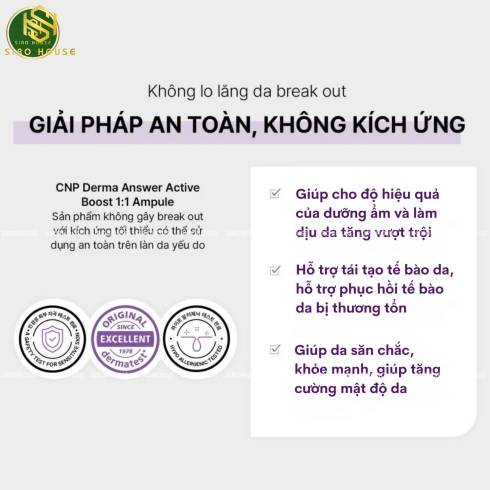 Tinh chất hỗ trợ tái sinh CNP Pdrn Derma Answer Active Boost Ampule 15mL