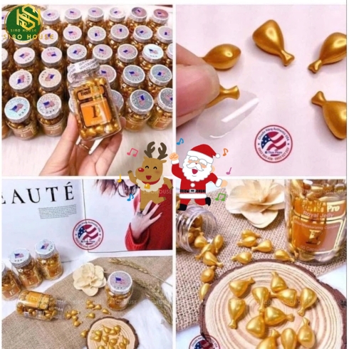 Viên nang bôi dưỡng da vitamin E sữa ong chúa HEALTH PRO Royal Jelly E 90 viên