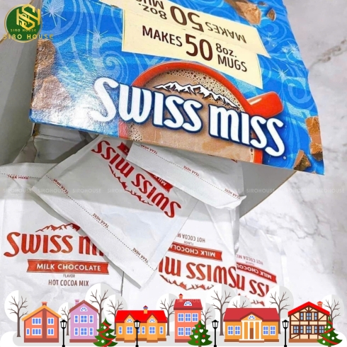 Bột cacao SWISS MISS Hot Cocoa Milk Chocolate 2.17 kg 