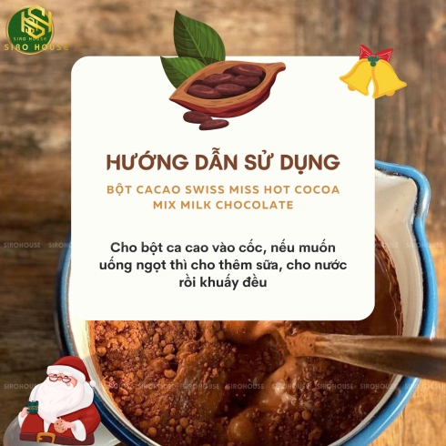 Bột cacao SWISS MISS Hot Cocoa Milk Chocolate 2.17 kg 