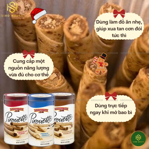 Bánh quế lon PIROUETTE 382g