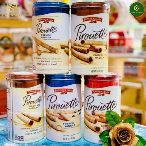 Bánh quế lon PIROUETTE 382g