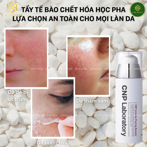 Tinh chất tẩy tế bào chết CNP Laboratory Invisible Peelling Booster Essence 100mL