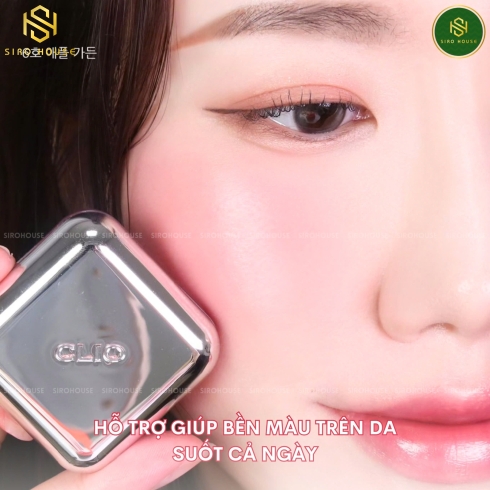 Má hồng kiêm son môi CLIO Essential Lip Cheek Tap 4.5g  - 06 Apple Garden
