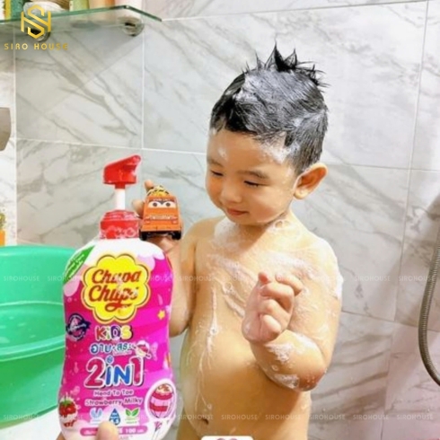 Sữa tắm gội trẻ em 2 in 1 CHUPA CHUPS 500mL