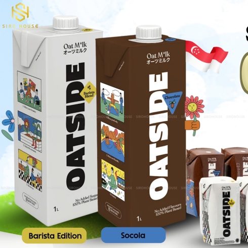      Sữa Yến Mạch OATSIDE Barista Blend 200ml x 3 hộp 
