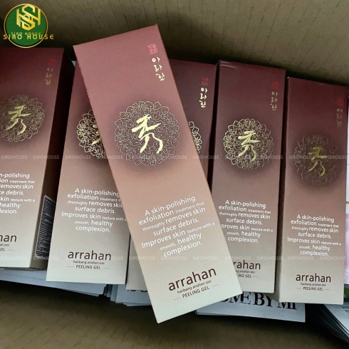 Tẩy tế bào chết ARRAHAN thảo dược 180mL 