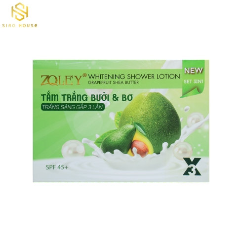 Tắm trắng bưởi & bơ ZOLEY 3in1